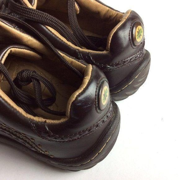 J-41 Jeep Amazon Vegan Leather Lace Up Brown Sneakers Shoes Women's 7 - Picture 8 of 8